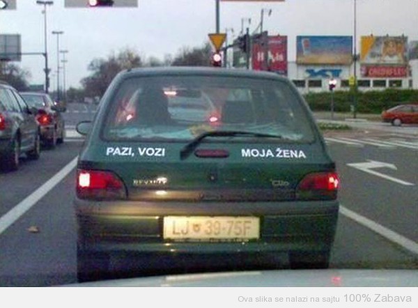 Vozi žena