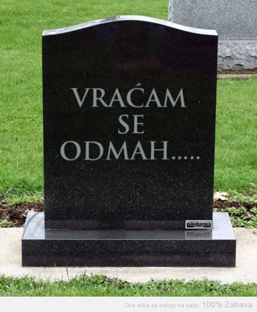 Vraćam se odmah