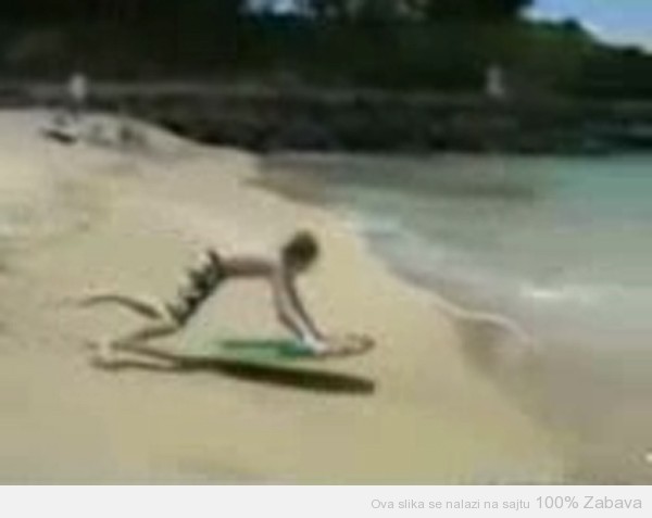 Mali surfer